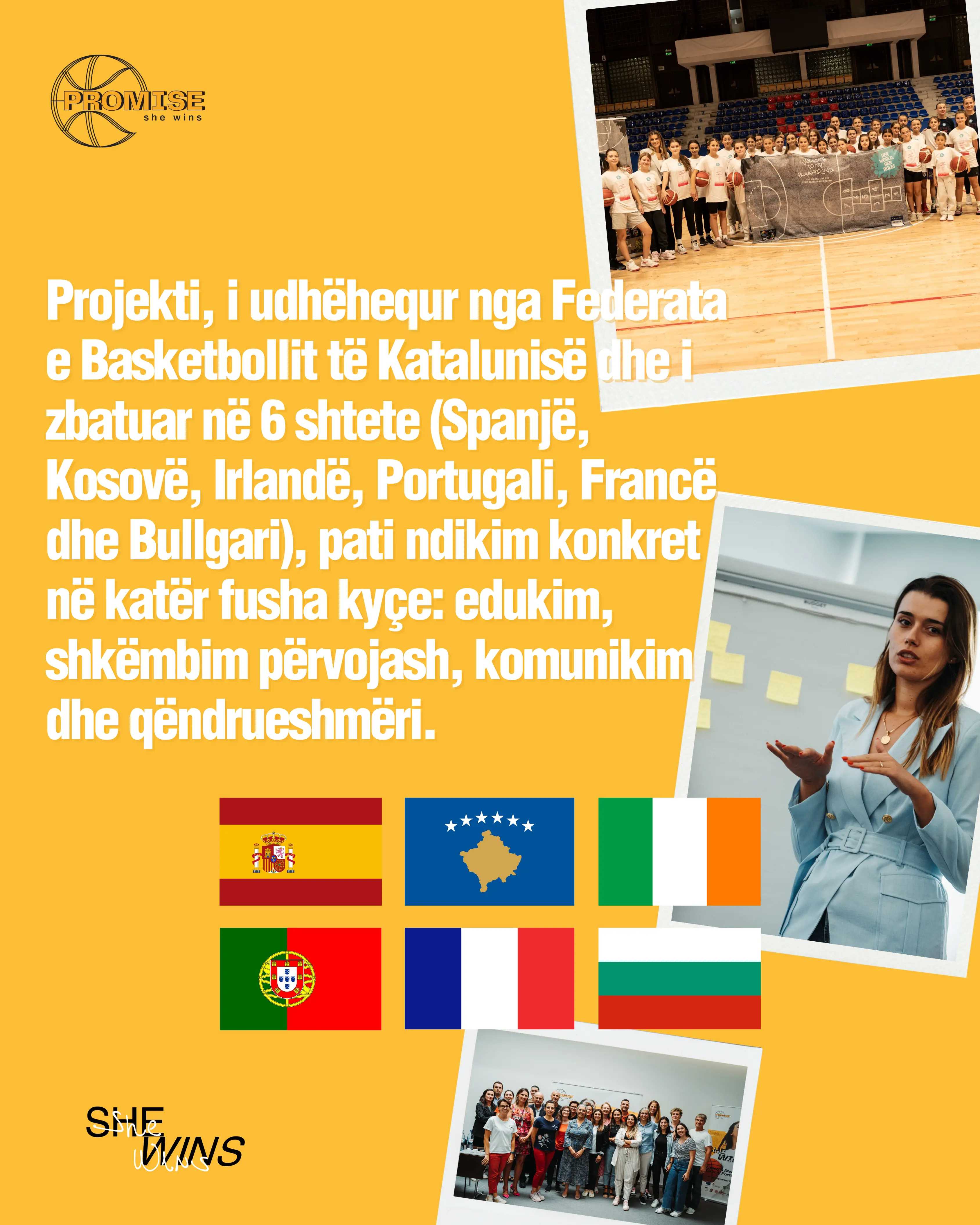 PROMISE përfundon me sukses, një hap i madh për vajzat dhe gratë në basketboll, me FBK në qendër të ndryshimit